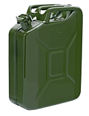 Канистра для ГСМ, металлическая, 20 литров// Stels