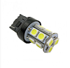 Светодиод AVS T048B T20/красный/ (W3*16D) 13SMD 5050 2 contact коробка  2 шт 