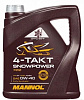 Масло MANNOL 4-TAKT SNOWPOWER 0W-40 4л. 7212