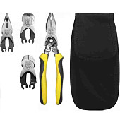 Набор губцевого инструмента 4 в 1 BERGER BG-4SSP