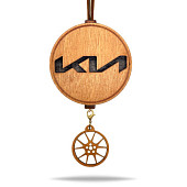 Подвеска для авто KIA деревянная новый