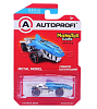 Машинка коллекционная 1:64, Серия MONSTER CARS, B/MNS-006, голубой