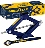 Домкрат ромбический универсальный Goodyear GY-SJ-13 2,2т 120-410 мм с трещоткой