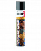 Краска-спрей KUDO для замши и нубука коричневая (400 мл)