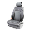 Каркасная накидка "AUTOPROFI", 1 шт. на переднее сиденье 3 пред., чёрн./т.серый АКЦИЯ!!