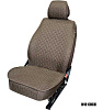 Накидки MAXIMAL LUX передние N-18-CHCH Лен шоколад/ шов шоколад