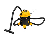 Пылесос строительный Denzel RVC20 1400 Вт, бак 20 л, шланг 3 м, розетка с автосисин АКЦИЯ -20%
