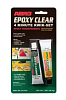 Клей эпоксидный ABRO прозрачный влагостойкий (2-х компон.,4 мин.)(28,4 г) (EC-520)