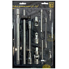 Набор удлинителей 1/2" - 1/4" 11 предметов BERGER BG2093