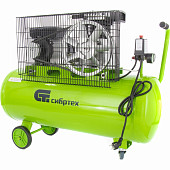 Компрессор воздушный СИБРТЕХ КР-2200/100 2,2 кВт 350 л/мин 100 л прямой привод масляный Компрессор воздушный СИБРТЕХ КР-2200/100 2,2 кВт 350 л/мин 100 л прямой привод масляный