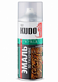 Краска-спрей KUDO молотковая по ржавчине бронза (520мл) KU-3006 