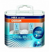 OSRAM Лампа автомобильная HB3 12V- 60W (P20d) Cool Blue Intense (2шт.) 