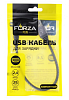 FORZA Кабель для зарядки Micro USB 25см 2,4А