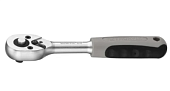 S3R372 Трещоточная рукоятка с металлической ручкой 1/2"DR, 72 зубца
