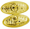 Фара пр/туман. "DLAA" (LA-777D Y ) желтая (к-т) L111xB48xH62 метал.овал