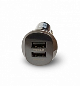 USB Автомобильное зарядное устройство (черное) AVS 2 порт UC-322