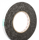 Лента липкая двусторонняя 12мм x 10м на вспененной основе черная ARNEZI R8030201