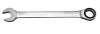 CRW08 Ключ гаечный комбинированный трещеточный 8 мм
