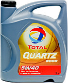 Total Quartz 9000 5w40 синт. масло моторное 5 л.