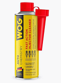 Присадка в бензин очиститель инжекторов быстрого действия WOG, 335 мл
