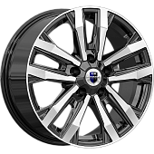 Диск K&K Мичиган Алмаз Черн 8x18 5x130 ET43 DIA84.1