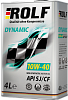 ROLF Energy SAE 10W-40 API SL/CF 4 л. (железная канистра)