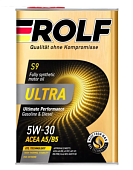 ROLF ULTRA  5W30 ACEA A5/B5 4л (железная) ROLF ULTRA  5W30 ACEA A5/B5 4л (железная)
