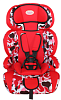 Автокресло детское универсальное "AUTOLUXE" ML 3031 (гр1-3, 9-36кг) Red Mix