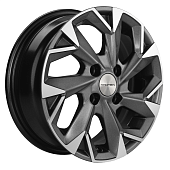 Диск Khomen KHW1402 Gray-FP 5.5x14 4x100 ET43 DIA60.1