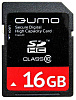 Флеш карта SDHC 16Gb QUMO class10