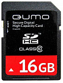 Флеш карта SDHC 16Gb QUMO class10