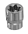 112616 Головка торцевая 1/2" DR внешний TORX®  E16, шт