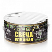 HELP Свеча уличная от комаров в жестяной банке, с ароматом цитронеллы /12