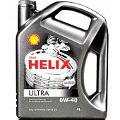 Shell Helix Ultra 0w40 SN+ A3/B4 синтетика 4л /550046370