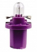 Лампа панели приборов NARVA 12V 0.4W BAX8.5d фиолетовый цоколь