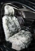 Накидка натуральный мех PSV Jolly Extra Skin 135x50 бело-черный 1шт.