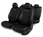 Чехлы AUTOPROFI Premium, Guardian. Премиальная экокожа, черный (GRD-1107GF BK/BK/BK)