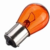 Лампы автомобильные накаливания PY21W, 12V, 21W, (BA15s), 2 шт. оранж. блистер, 1/200