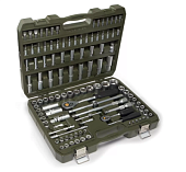 Набор инструмента  ДЕЛО ТЕХНИКИ  Набор головок и принадлежностей 1/4", 1/2", 108 предм.