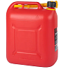Канистра 20л для топлива пластиковая, крышка с защитой от детей / красная BOLK BAA105120