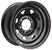 Диск ORW(Off Road Wheels) №47 Черный 8x16 6x114.3 ET0 DIA66.1