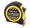 HK2010-03-5-19 Рулетка 5x19, 2 стопа,корпус на 32% компак.стандартного,мощный магнит,Hanskonner