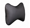 Подушка-косточка Siger гладкая к/з перфорированная (черная) рkр001-b АКЦИЯ -20%