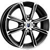 Диск K&K Флэш Алмаз Черн 5x14 4x98 ET35 DIA58.5