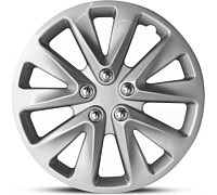 Колпаки на колёса AUTOPROFI, PP WC-2030 SILVER (16) пластик компл. из 4 шт.