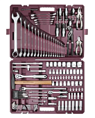 Набор инструмента THORVIK 127 предметов 1/4", 1/2"DR, (TS127 ) НОВИНКА ! АКЦИЯ -20%