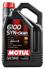 Motul 6100 Syn-Clean 5W-40 моторное масло 4л
