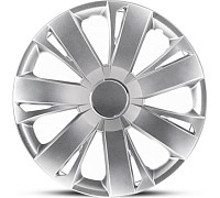 Колпаки на колёса AUTOPROFI, PP WC-2015 SILVER (16) пластик компл. из 4 шт