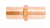 Соединитель для шланга 3/4", латунный// Palisad