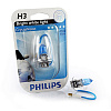 PHILIPS Лампа H3 12V (55W) Crystal Vision, 1шт. блистер [4300k]